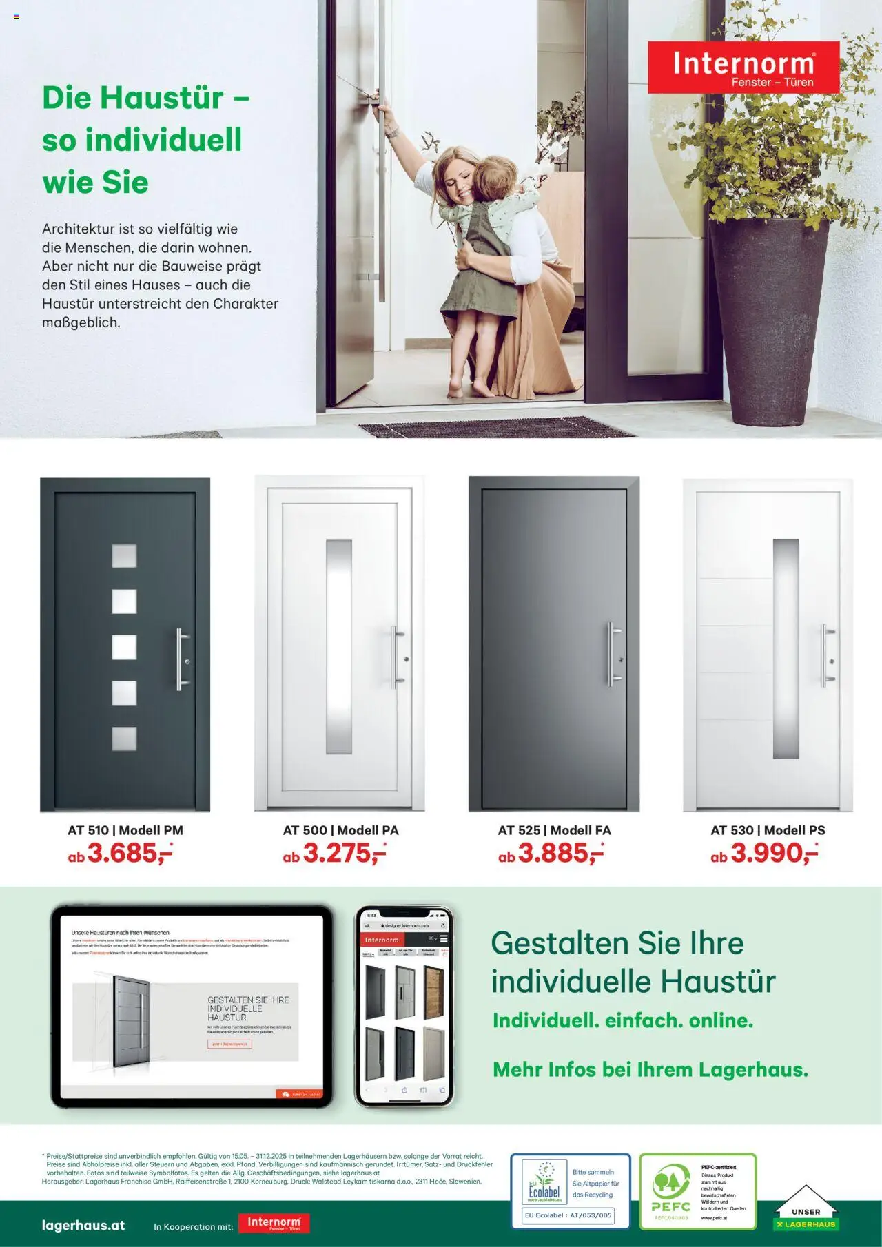 Lagerhaus Fenster und Türen - Seite 4- gültig ab 19.05.2025