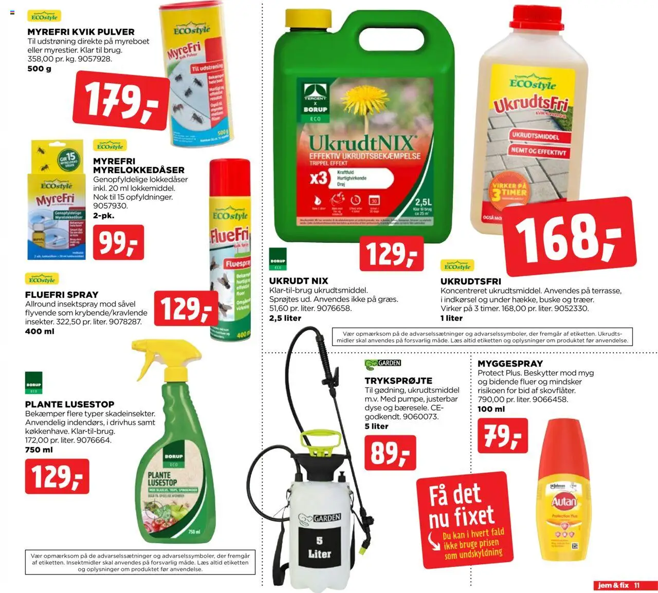 Jem & fix - Tilbudsavis - side 11- gyldig fra 20/07/2025