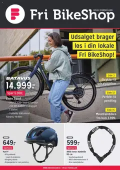Forhåndsvisning Fri BikeShop - Tilbudsavis gyldig fra 14/08/2025