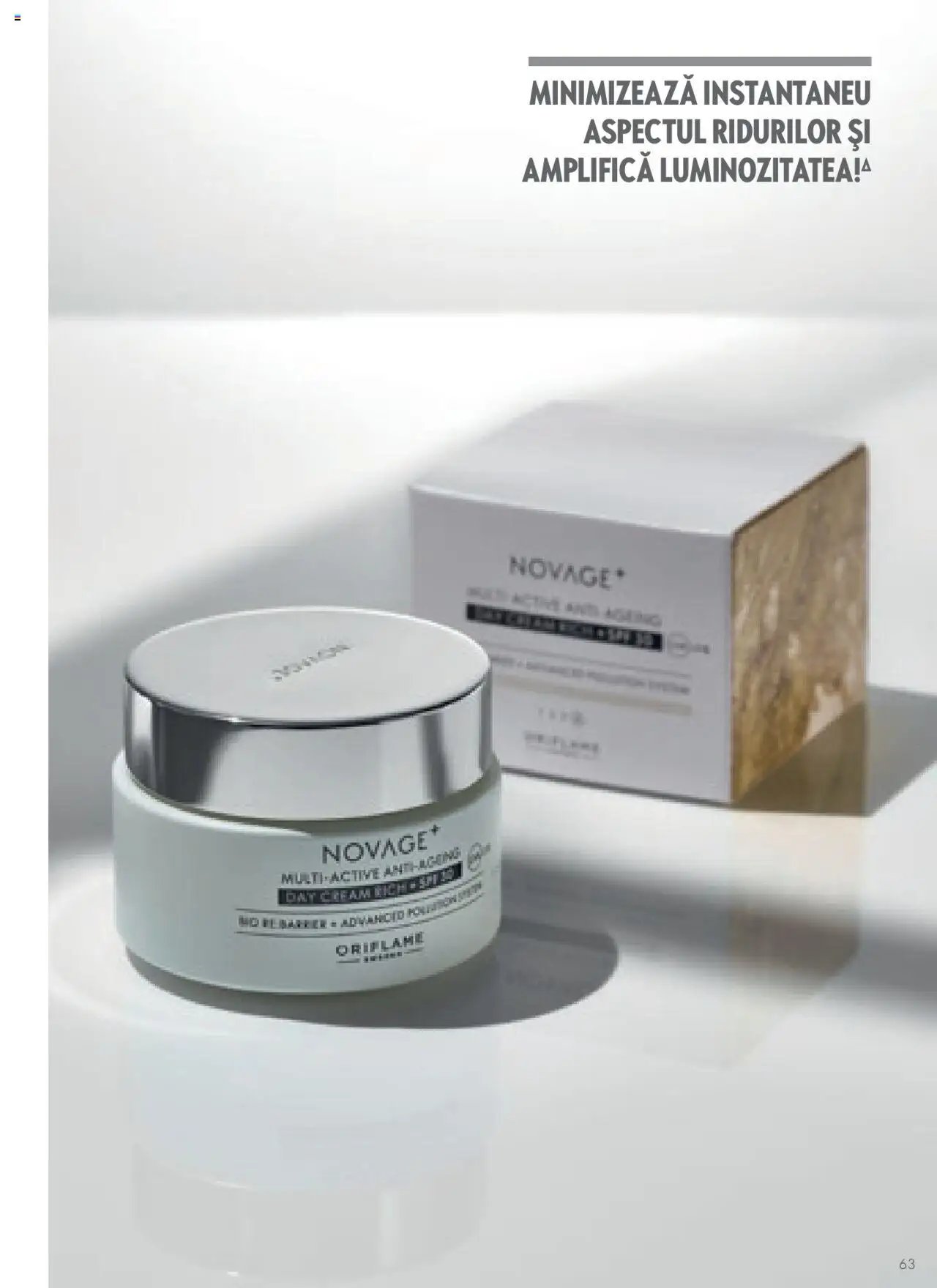 Oriflame catalog - Ghidul NOVAGE+ - pagina 63- valabil de la 01.03.2023
