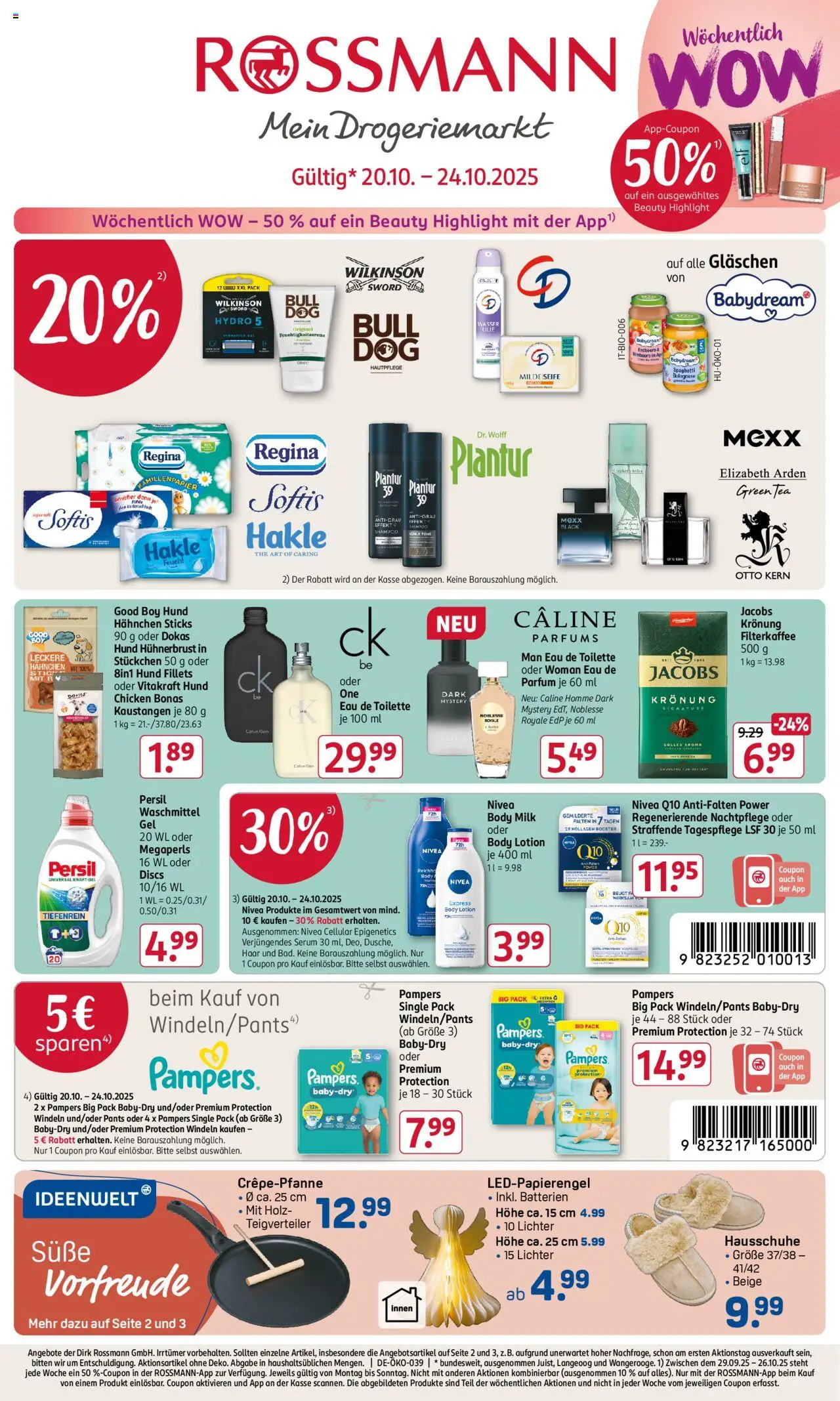 Rossmann Prospekt 	 - Seite 1 - gültig ab 20.10.2025