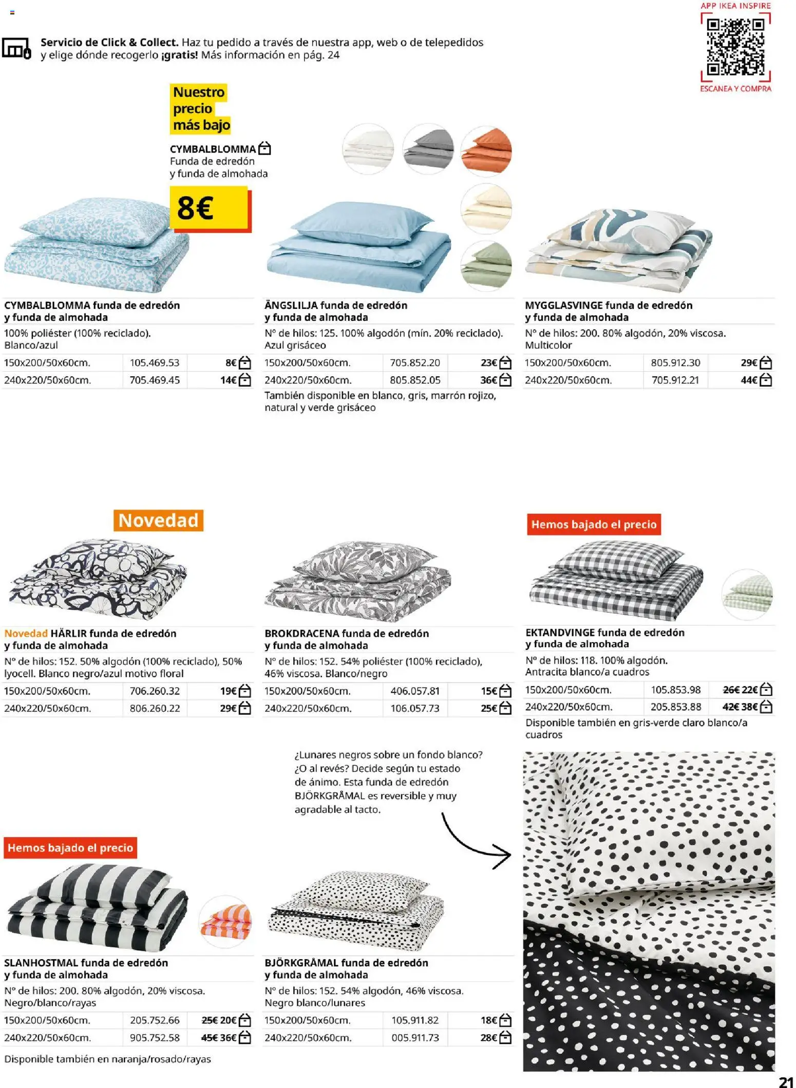 Catálogo IKEA Ropa de Cama - Página de 21 - Válido desde 01/02/2026
