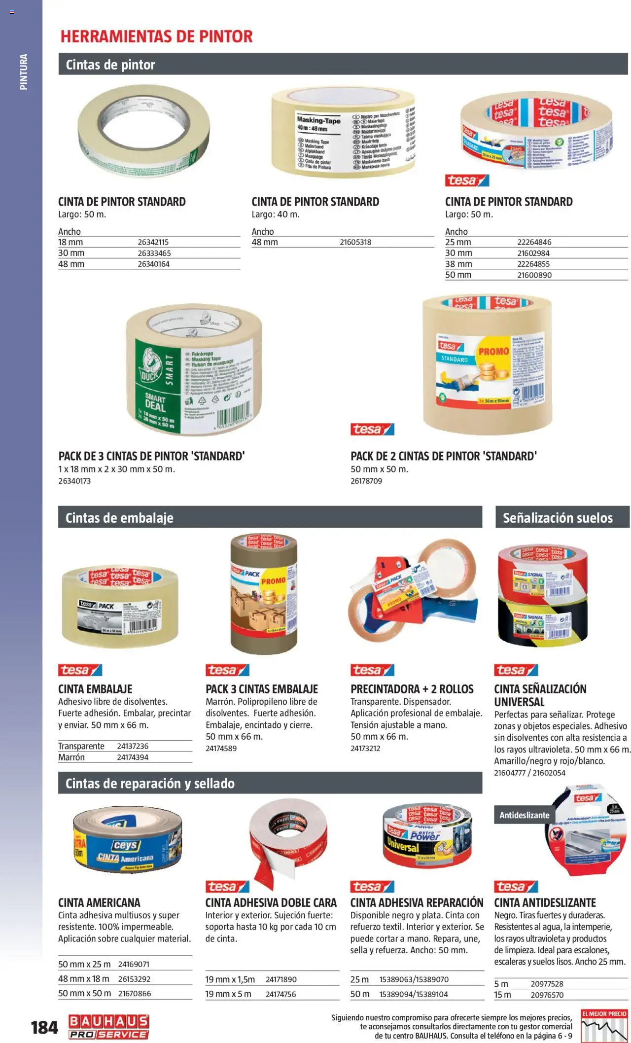 Bauhaus - ProService  - Página de 184 - Válido desde 24/02/2025