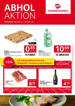 Vorschau Transgourmet Flugblatt gültig ab 23.03.2026