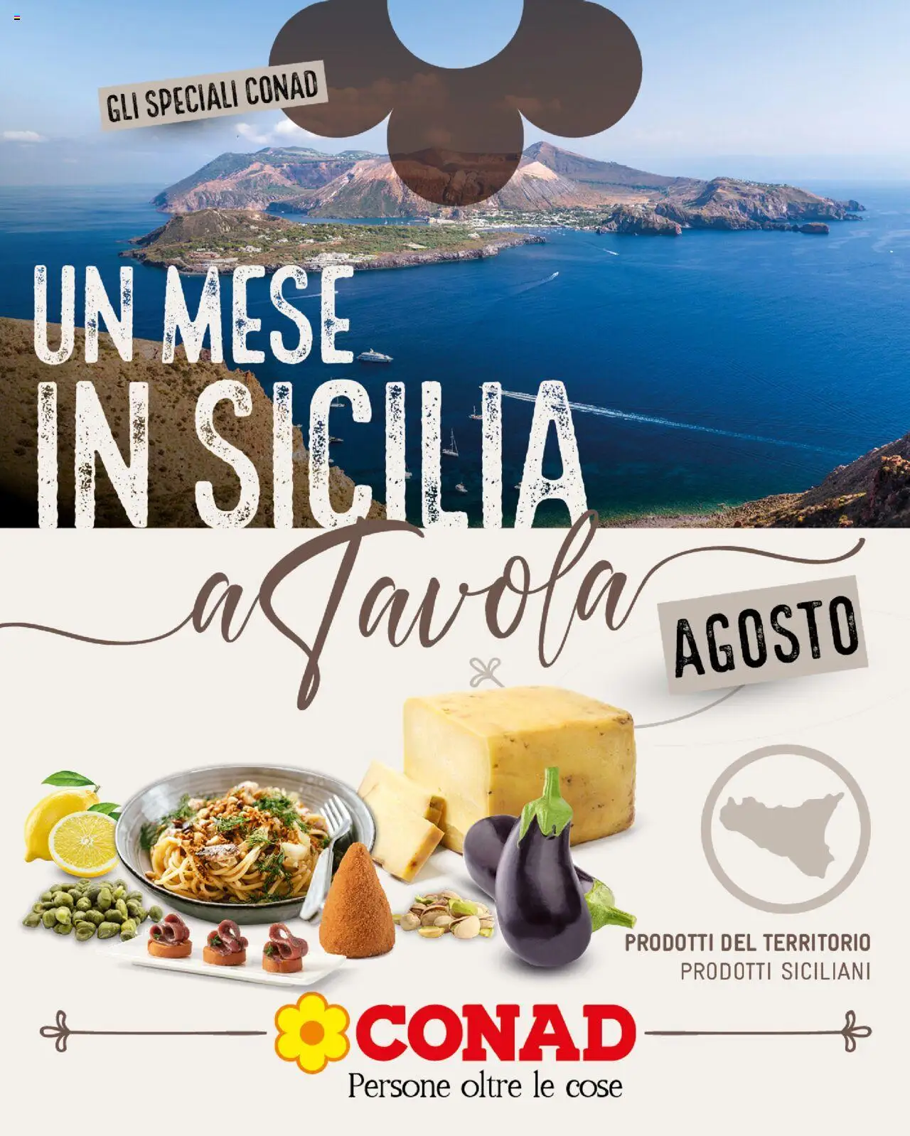 Conad Un Mese In Sicilia catalogo - pagina 1 - valido dal 30/07/2025