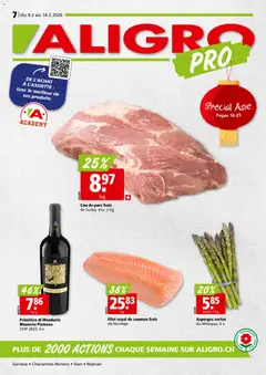 Vorschau Aligro Aktionen Chavannes, Matran, Genève, Sion gültig ab 09.02.2026