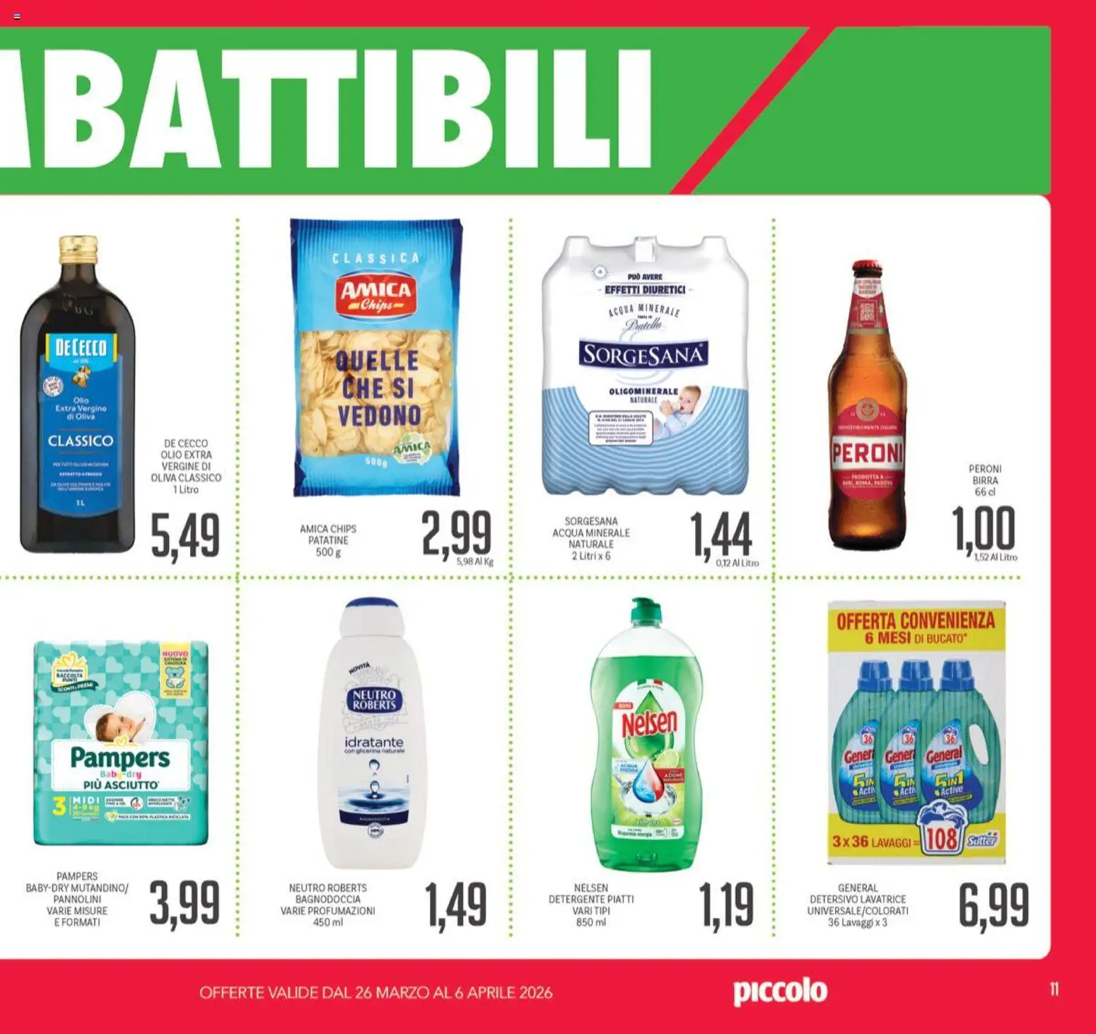 Piccolo volantino - pagina 11 - valido dal 26/03/2026