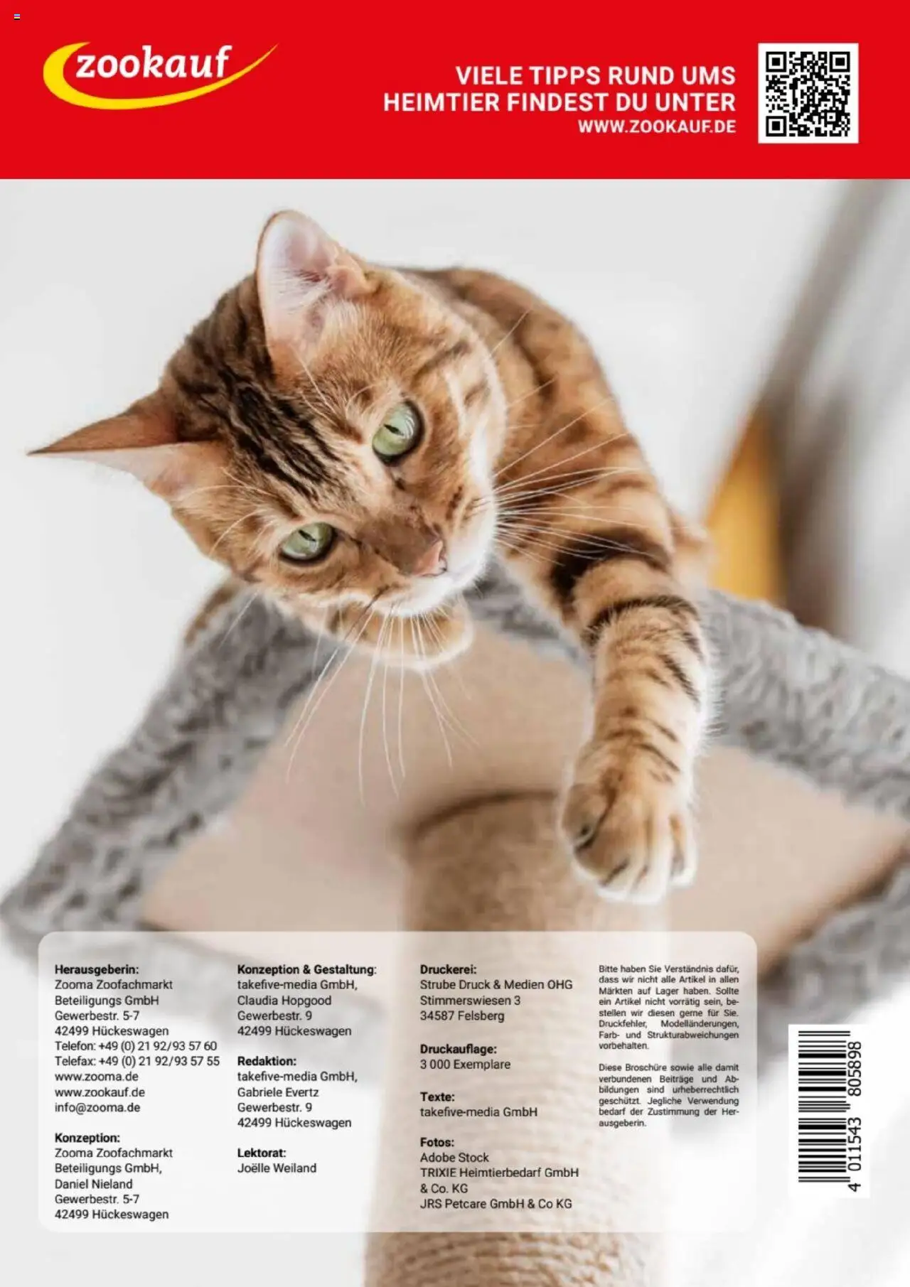zookauf Themenkatalog Katze - Seite 60 - gültig ab 01.10.2025