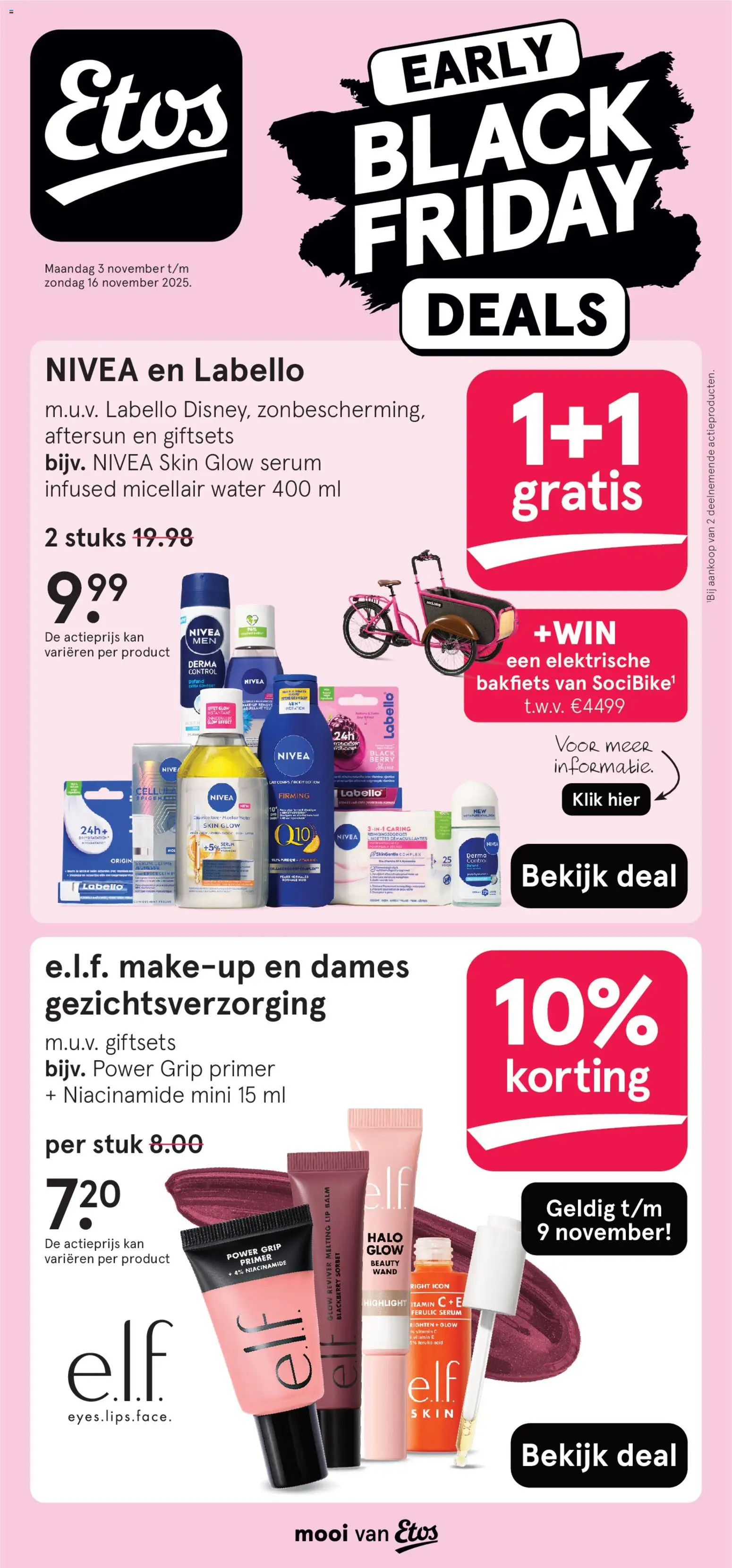 Etos - Black Friday - pagina 1- geldig vanaf 03-11-2025