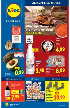Vorschau Lidl aktionen gültig ab 09.04.2026