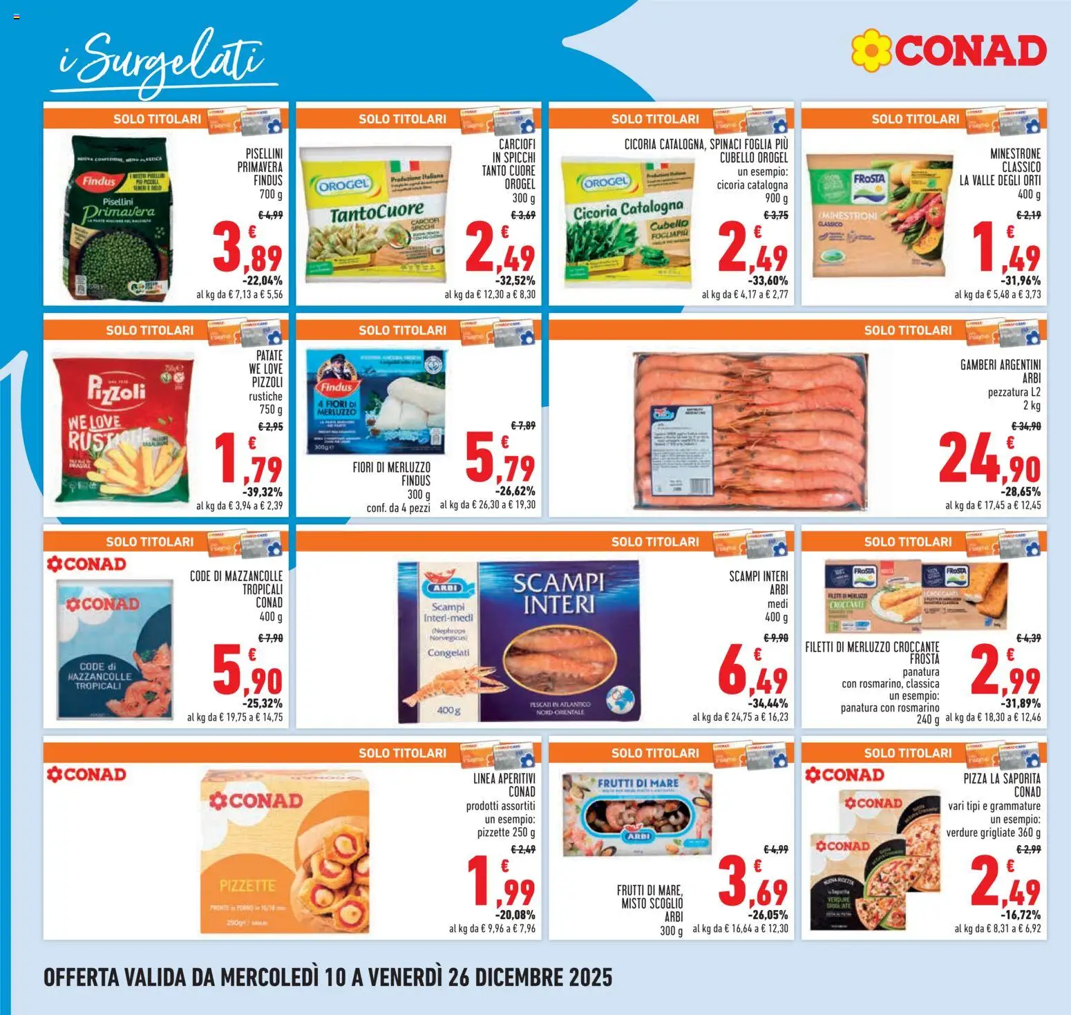 Volantino Conad	 - pagina 20 - valido dal 10/12/2025
