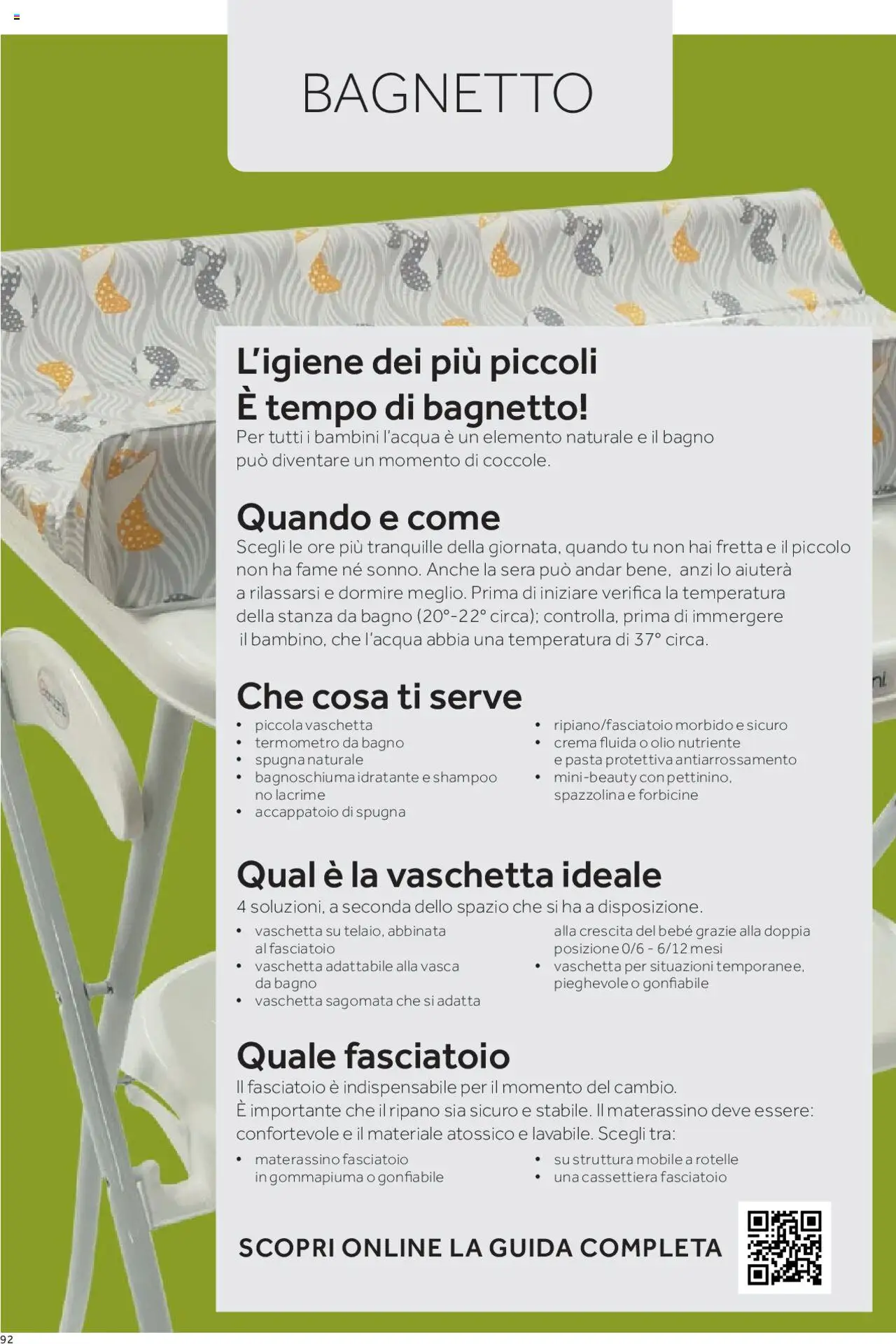 Catalogo Il Bagnetto Prenatal	 - pagina 1 - valido dal 01/01/2025