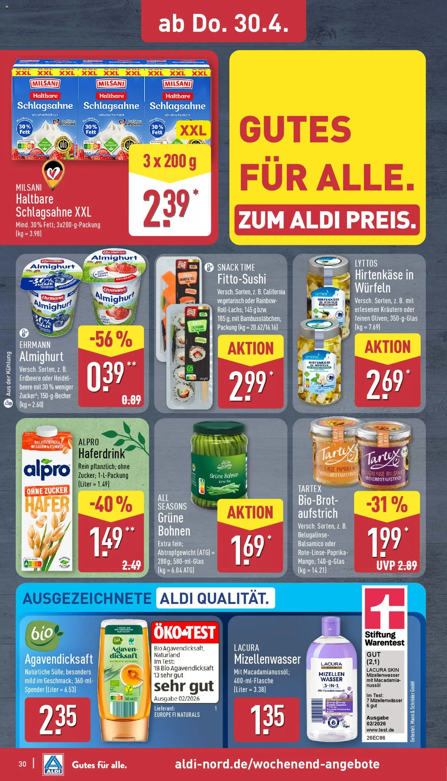 Aldi Prospekt 	 - Seite 30 - gültig ab 27.04.2026