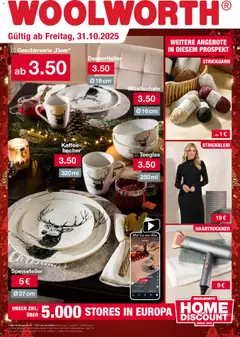 Vorschau Woolworth Flugblatt gültig ab 31.10.2025