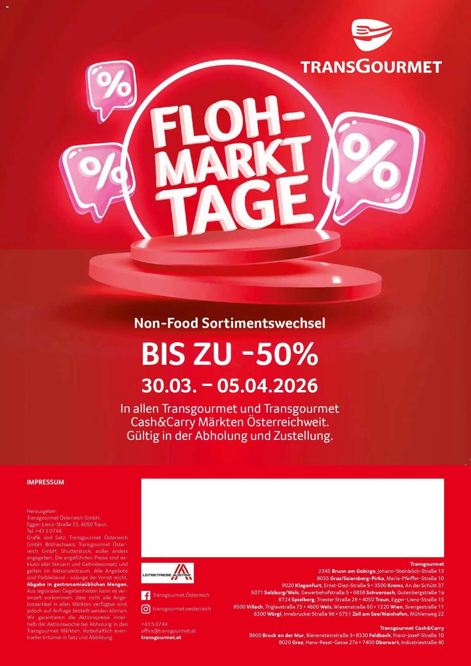 Transgourmet Flugblatt - page 31- valid from 30.03.2026