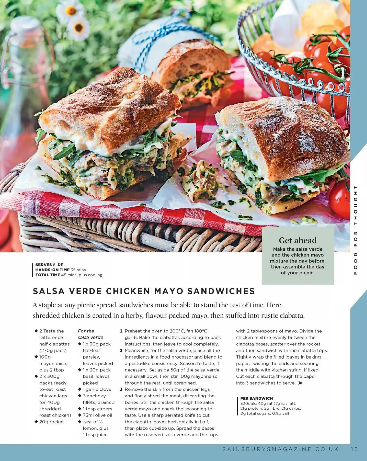 Sainsbury's - Sainsbury’s Magazine – July 2025 - page 15- valid from 01/07/2025