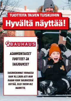 Esikatselu Bauhaus tarjoukset voimassa alkaen 18/02/2026