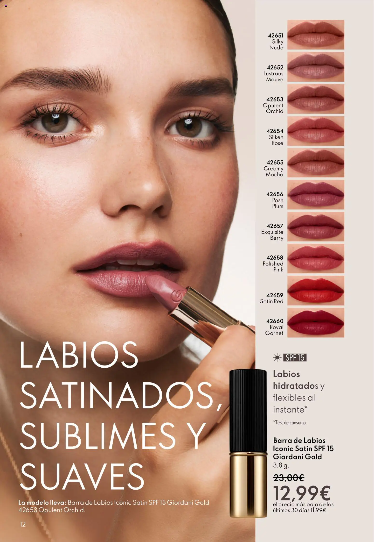 Oriflame - Catálogo Campaña 3 - Página de 12 - Válido desde 18/02/2026