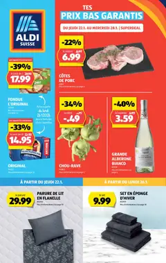 Vorschau Aldi Aktionen FR gültig ab 22.01.2026