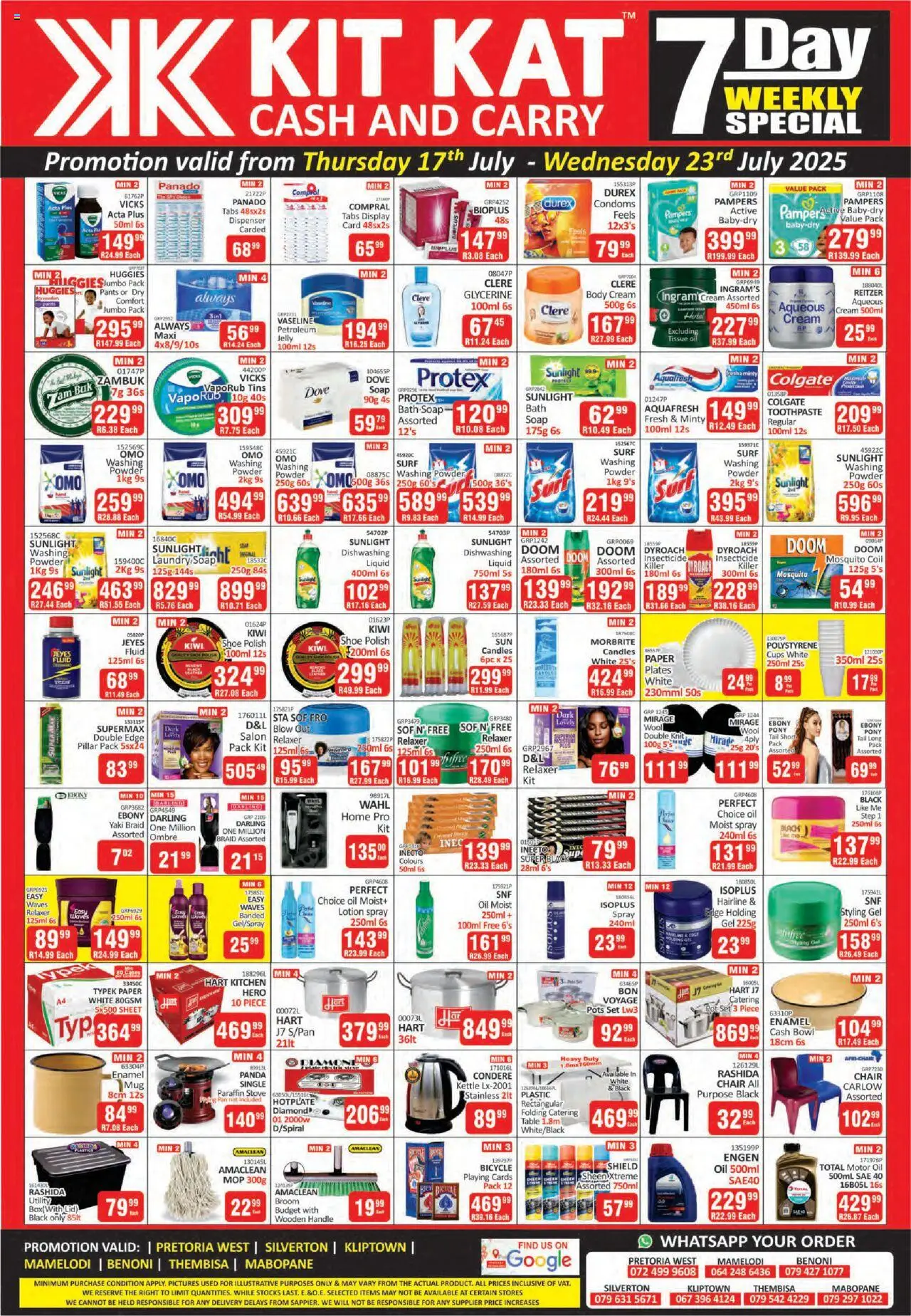 KIT KAT Cash & Carry Specials - page 2- valid from 17/07/2025