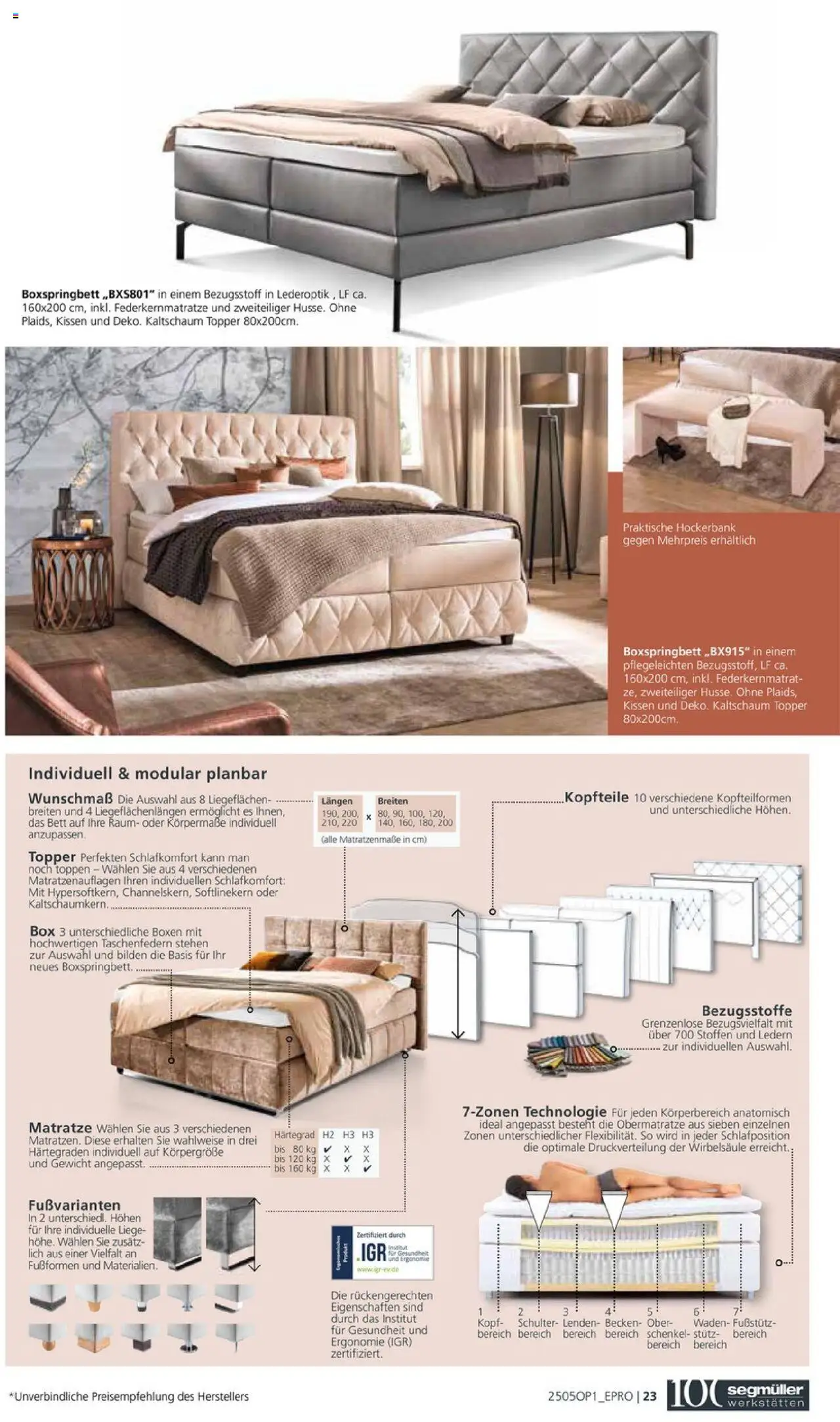 Segmüller Jahrhundert Angebote - Seite 23 - gültig ab 01.09.2025