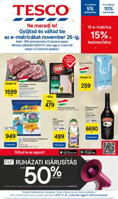 Előnézet Tesco Hipermarket - Black Friday érvényes 2025.11.20.-tól
