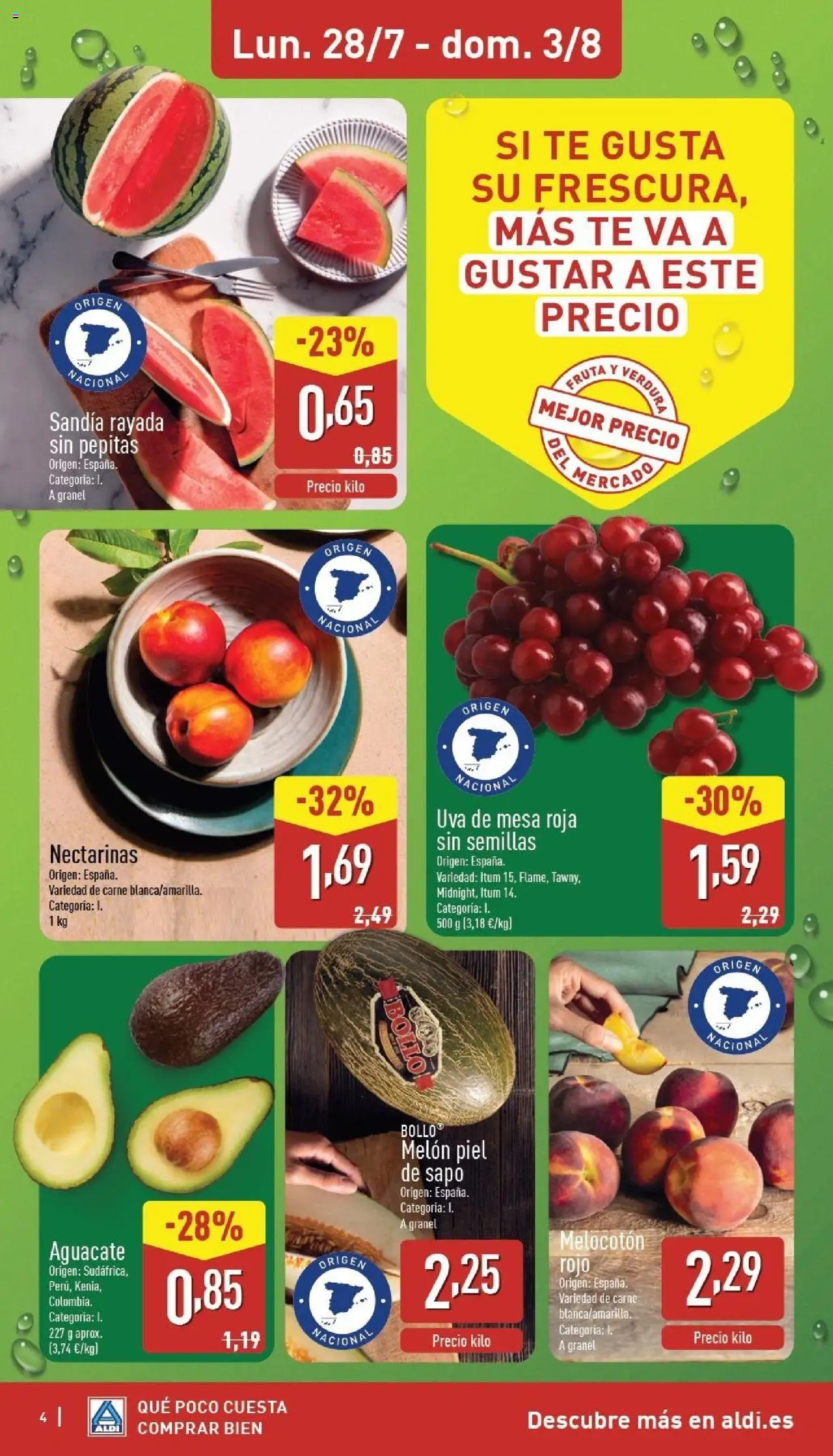 Aldi folleto Península - Página de 4 - Válido desde 28/07/2025