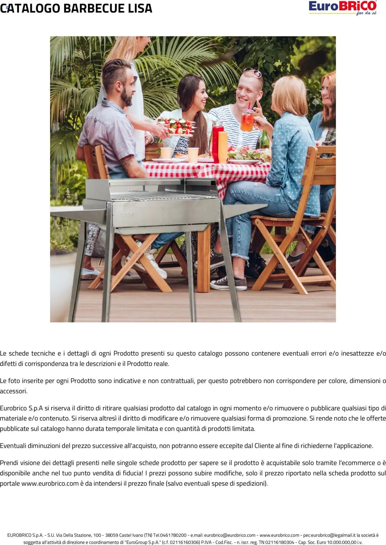 Eurobrico Barbecue Lisa catalogo - pagina 14 - valido dal 23/07/2025