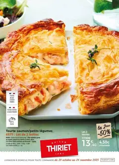 Aperçu Thiriet Catalogue livraison à domicile  valable à partir du 28/10/2025