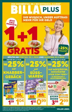 Vorschau Billa Plus Flugblatt gültig ab 29.01.2026