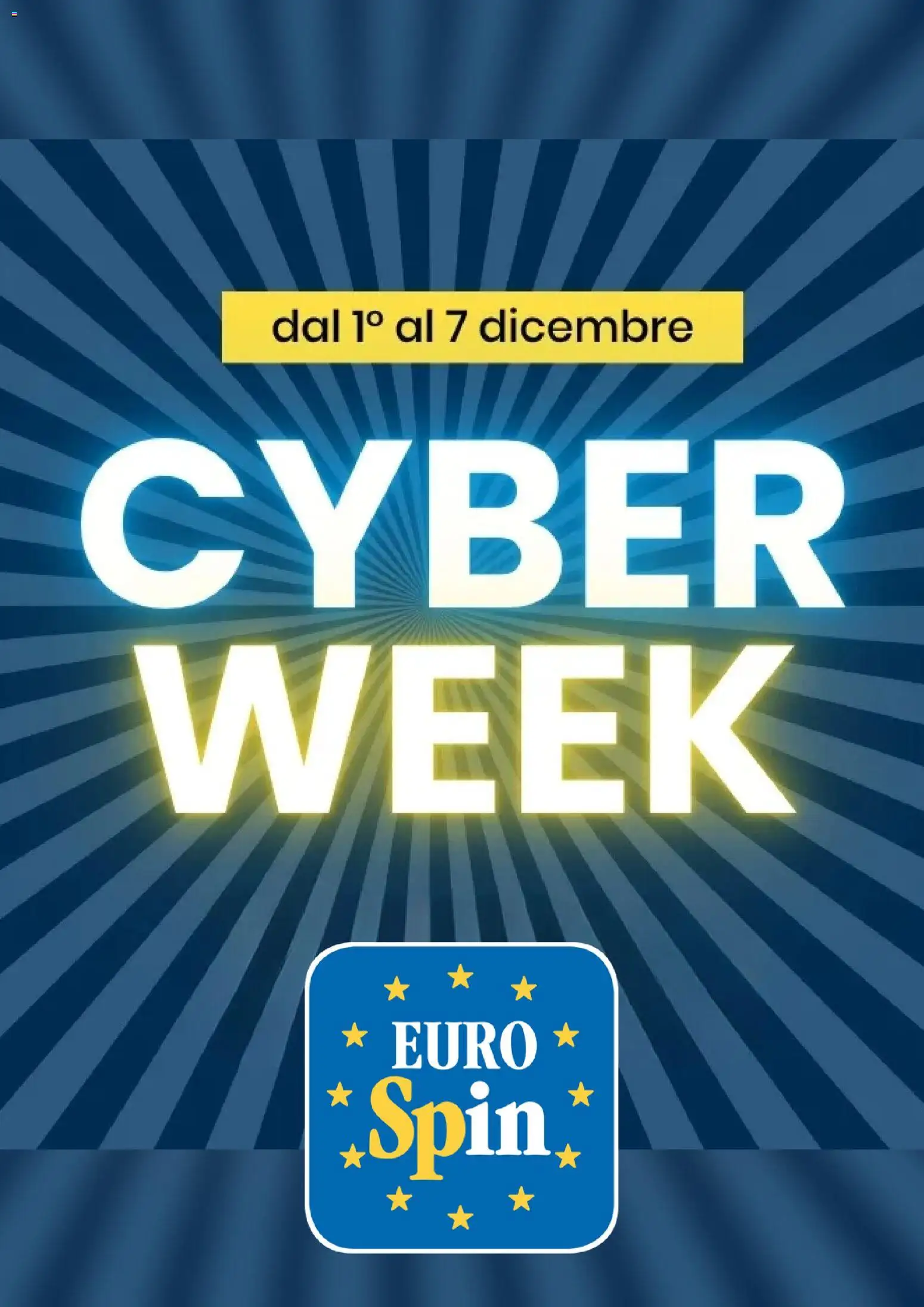 Eurospin Cyber Week catalogo - pagina 1 - valido dal 01/12/2025