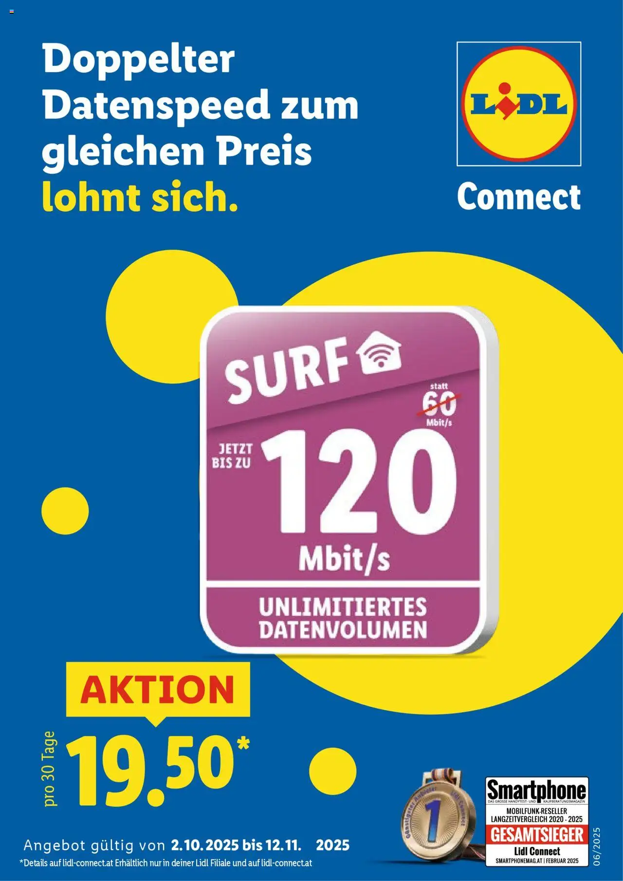 Lidl Connect - Seite 1- gültig ab 02.10.2025