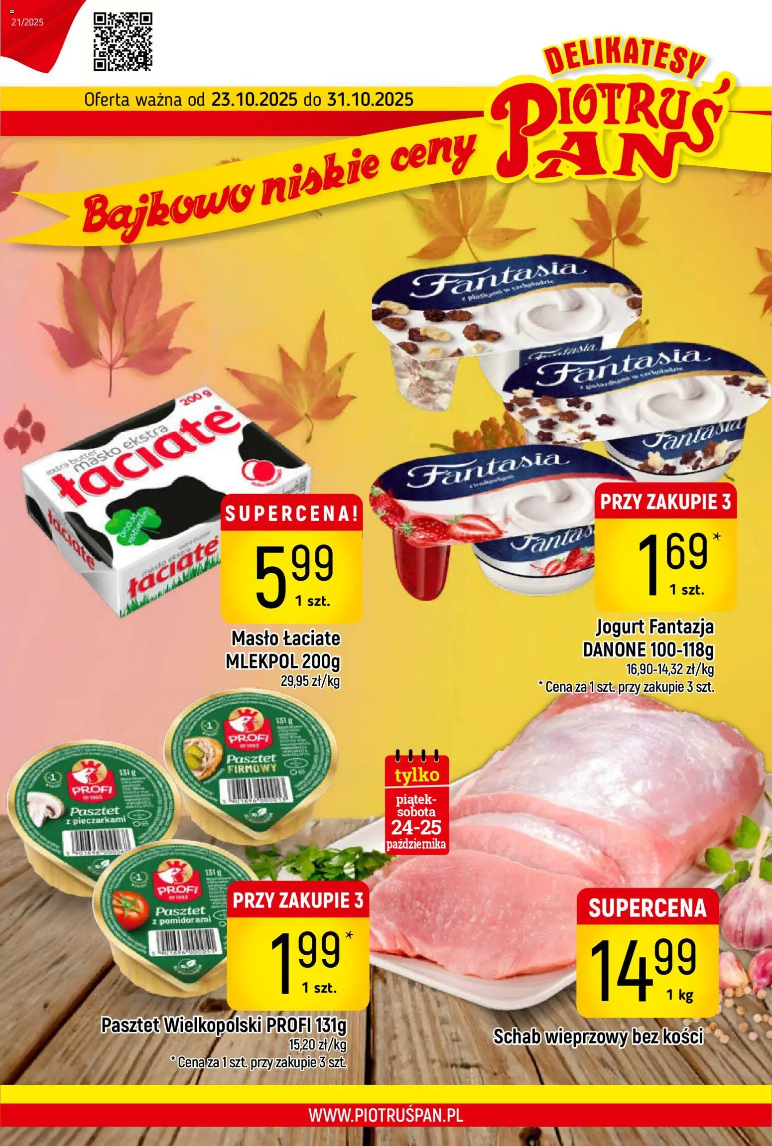 Piotruś Pan Gazetka - strona 1- ważny od 23.10.2025
