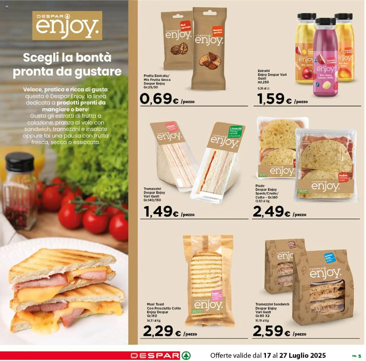 Despar Sicilia catalogo - pagina 5 - valido dal 17/07/2025