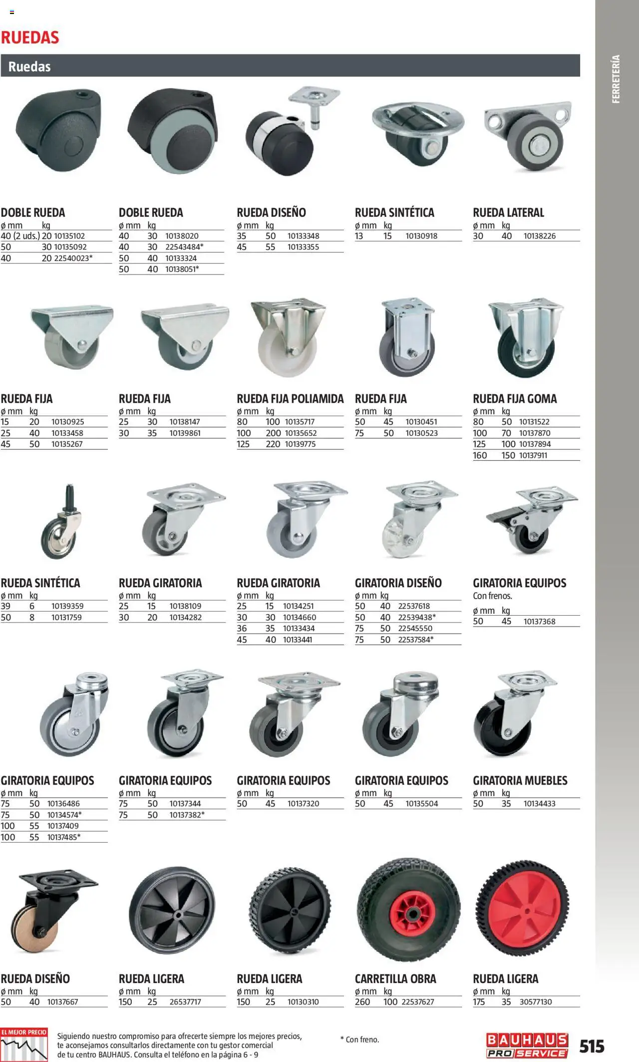 Bauhaus - ProService  - Página de 515 - Válido desde 24/02/2025