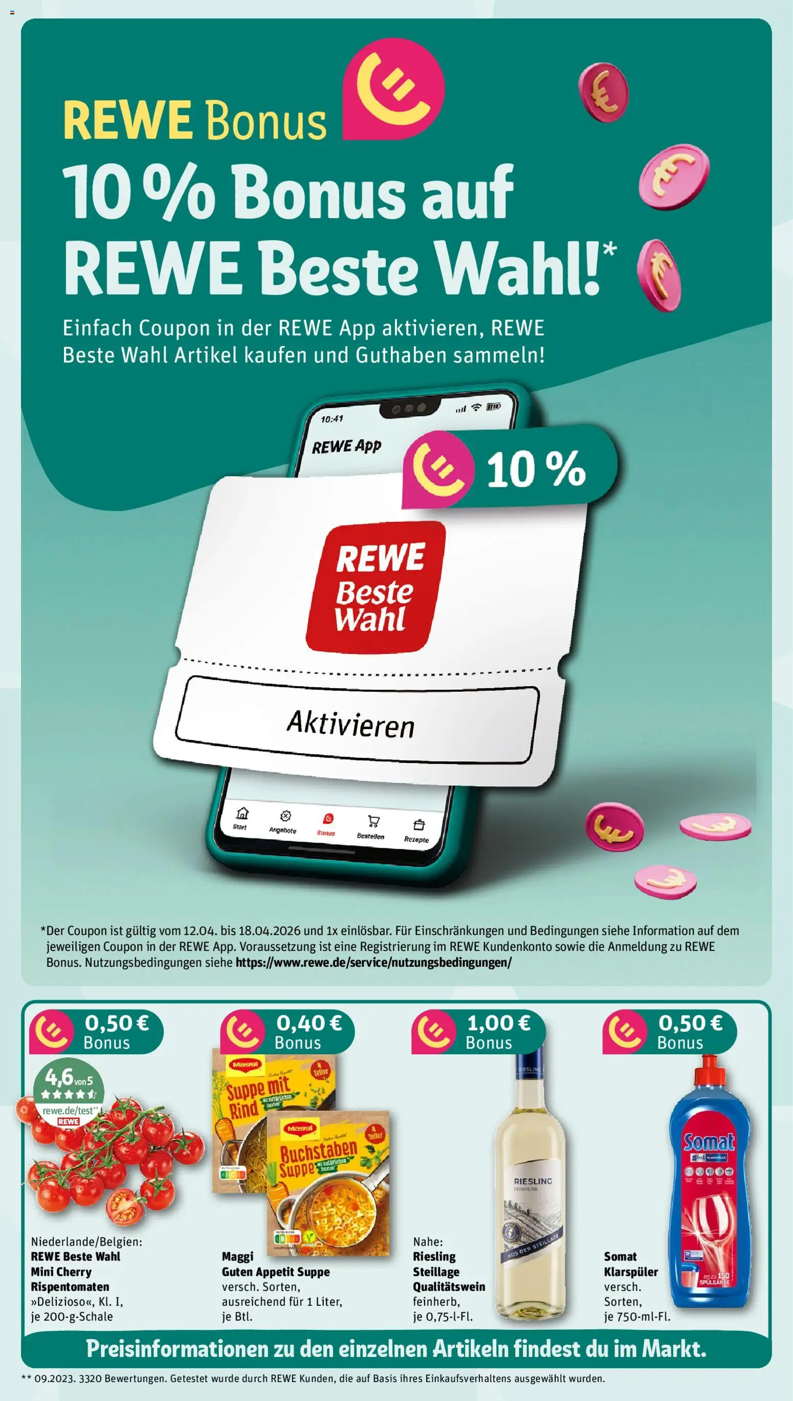 Rewe Prospekt 	 - Seite 5 - gültig ab 13.04.2026