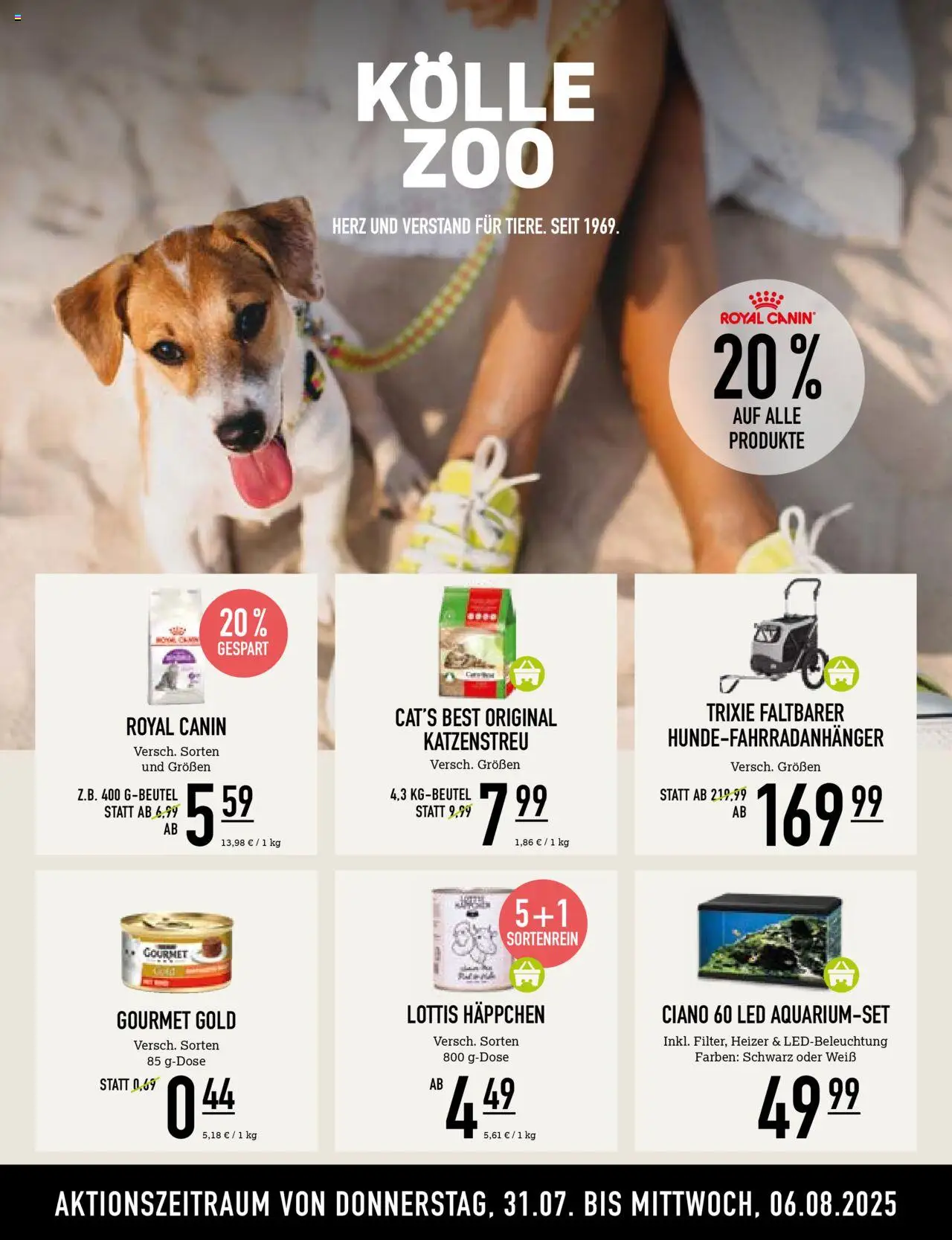 Kölle-Zoo Prospekt 	 - Seite 1 - gültig ab 30.07.2025
