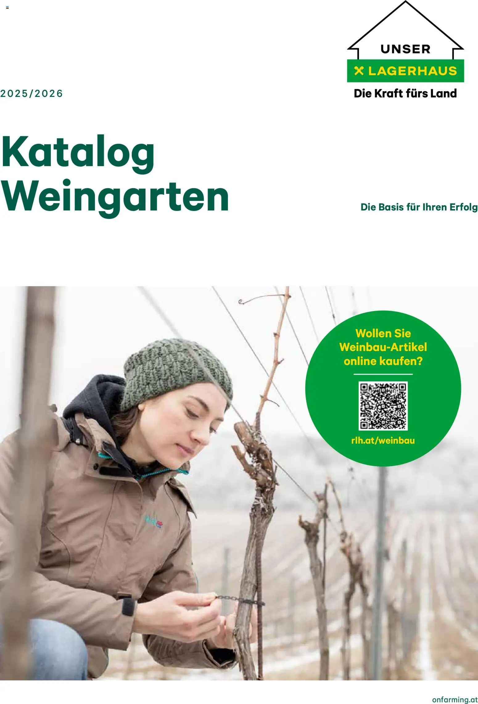 Lagerhaus - Weingartenkatalog - Seite 1- gültig ab 24.10.2025