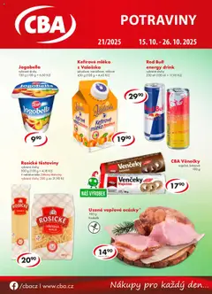 Náhled CBA leták platný od 15.10.2025