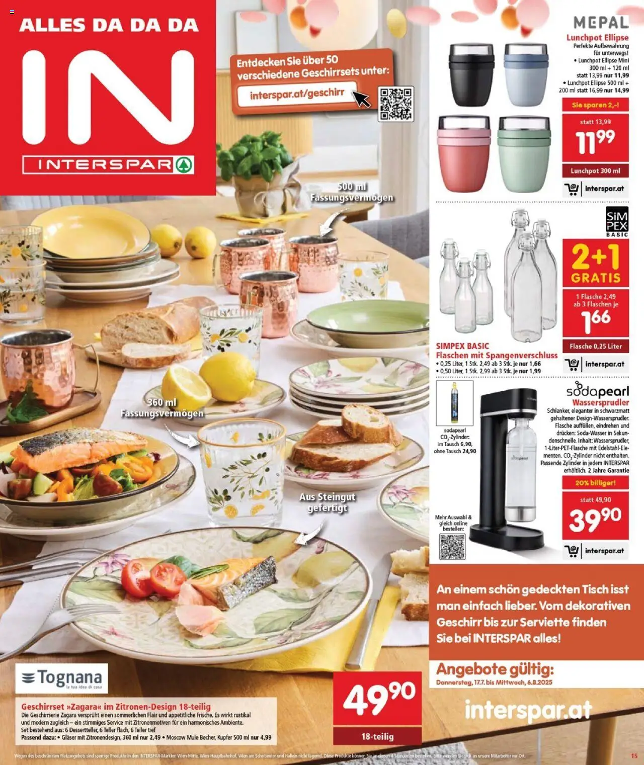 Interspar Flugblatt - Burgenland  - Seite 15- gültig ab 15.07.2025