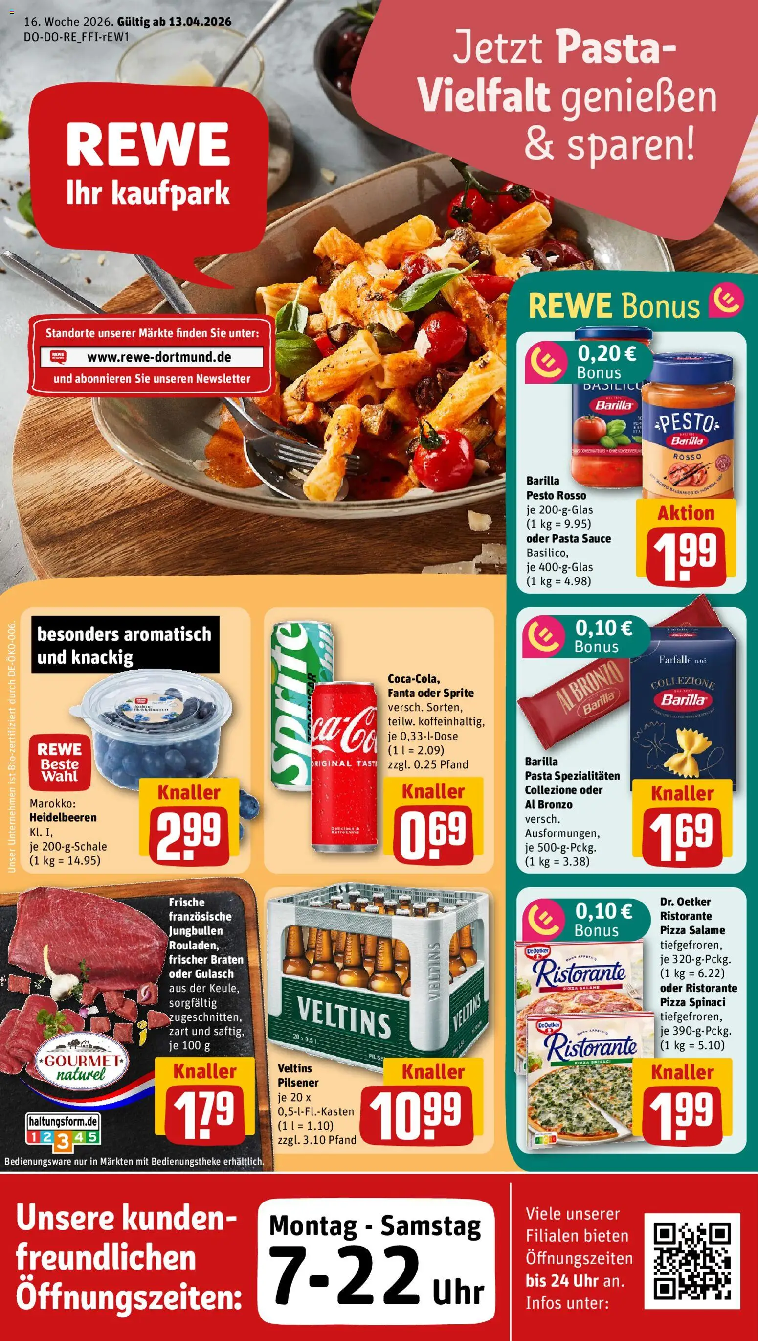 Rewe ihr Kaufpark Prospekt 	 - Seite 1 - gültig ab 13.04.2026