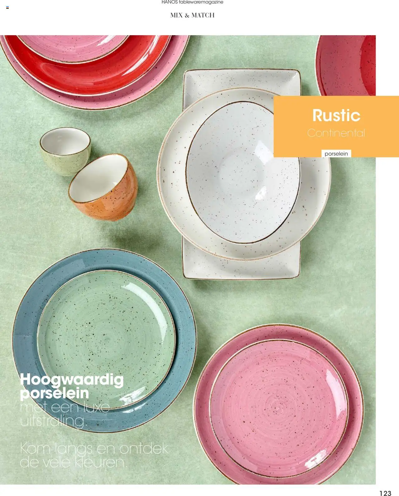 Hanos - Tableware magazine 2025-2026 - page 123- valid from 01-09-2025