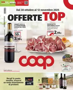 Anteprima Volantino COOP	 valida dal 30/10/2025