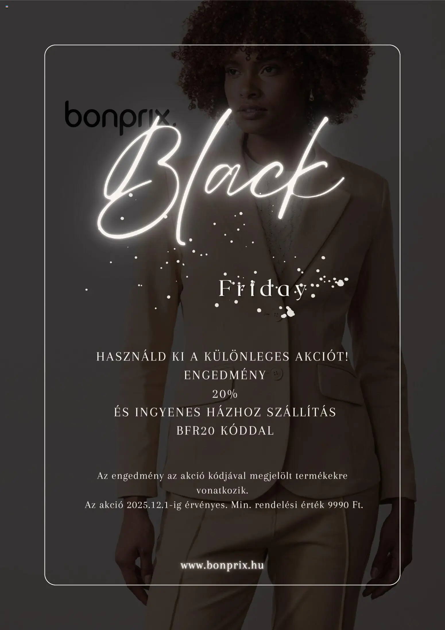 Bonprix Black Friday - 1oldal - érvényes 2025.11.28.-tól