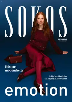 Esikatselu Sokos tarjoukset - Emotion voimassa alkaen 01/09/2025