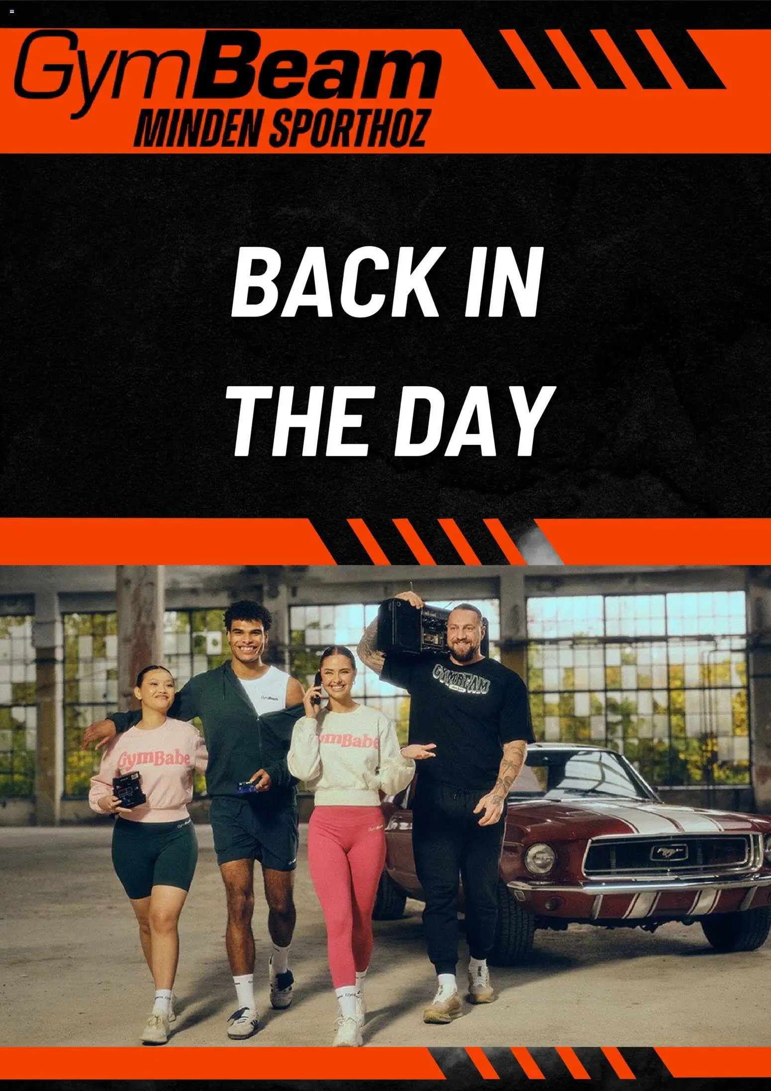 GymBeam Akciós újság - 1oldal - érvényes 2025.11.19.-tól