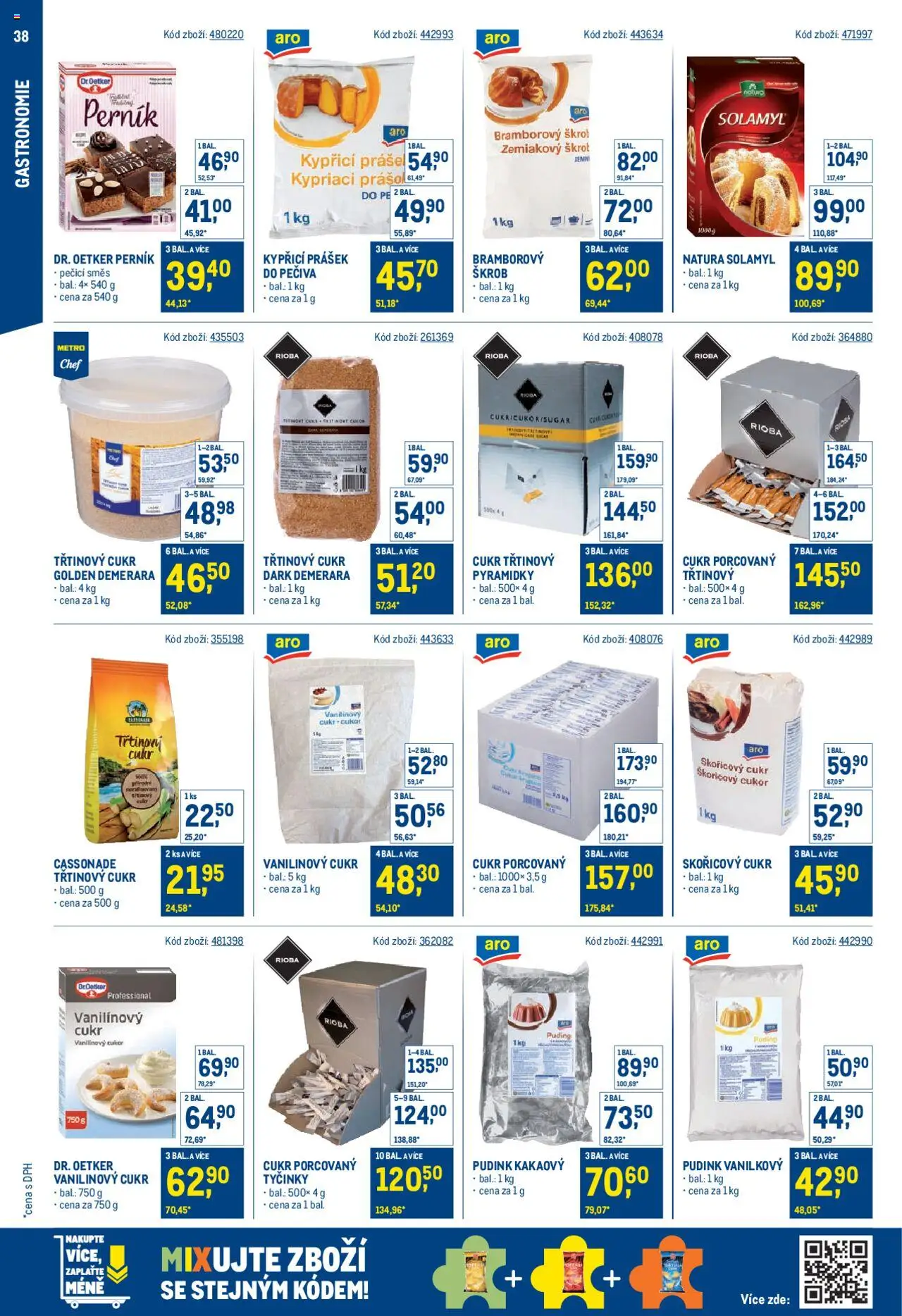 Makro leták - Stabilně výhodná cena – gastronomie - strana 38- platný od 21.05.2025