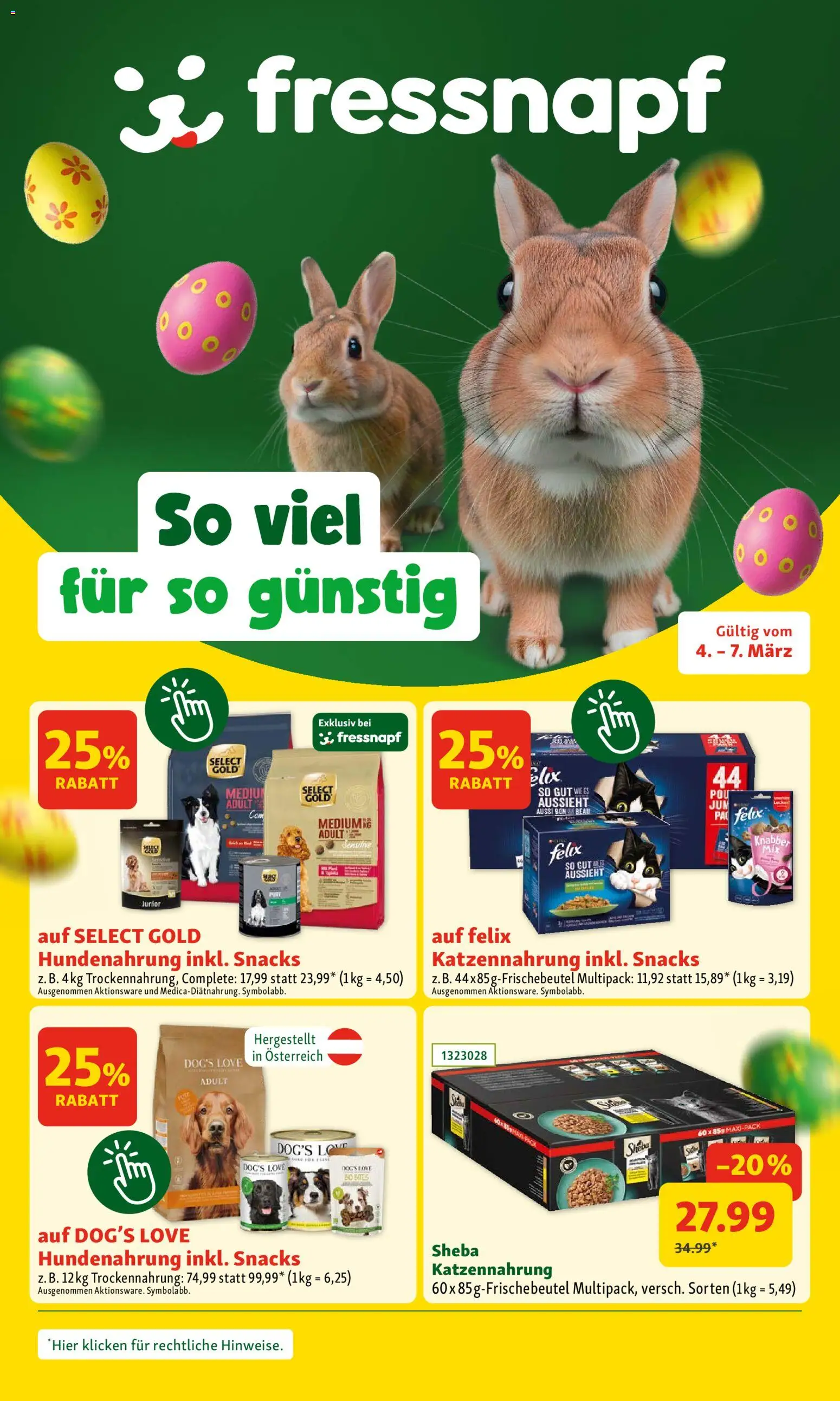 Fressnapf Flugblatt - Seite 1- gültig ab 04.03.2026