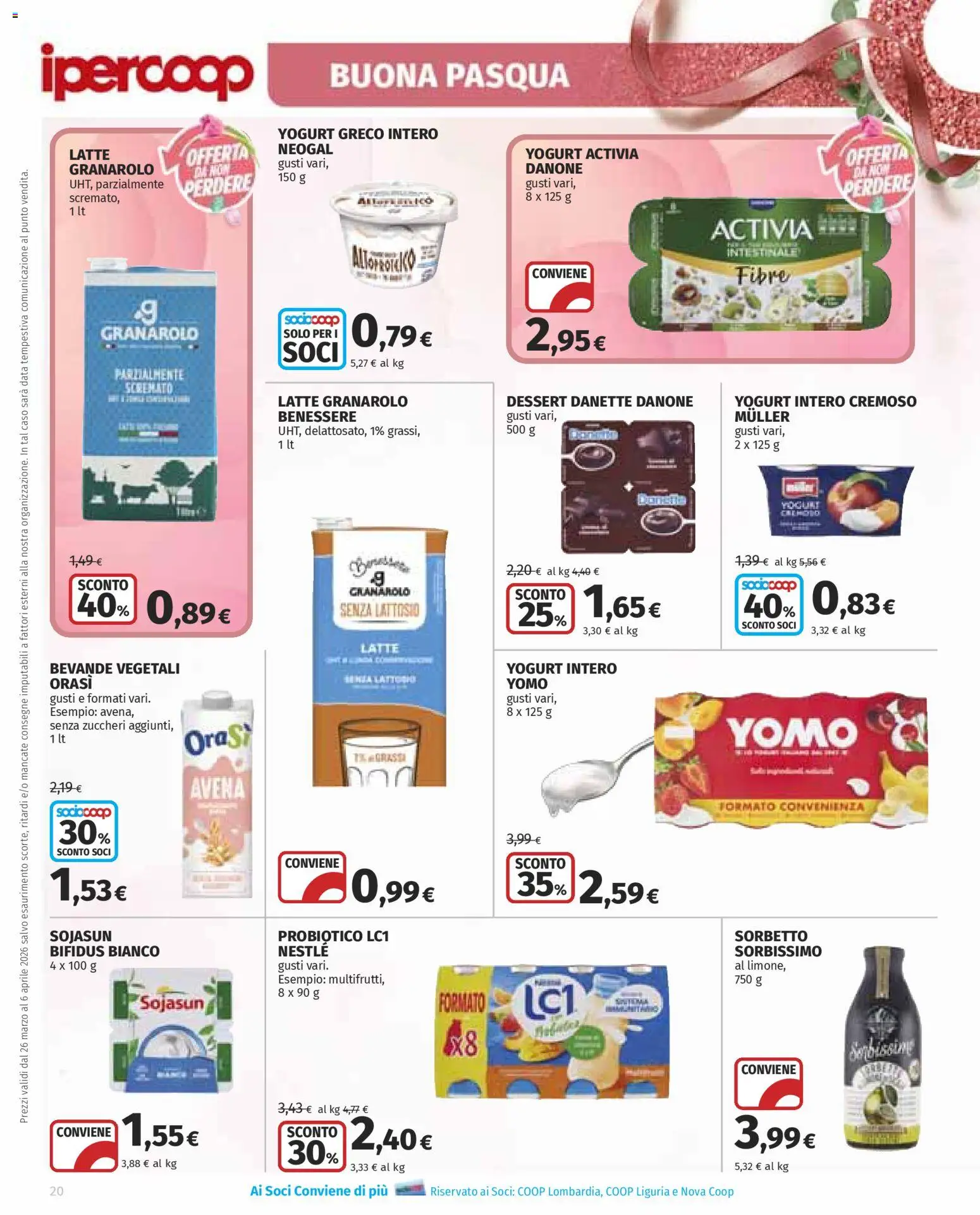 Ipercoop volantino - pagina 20 - valido dal 26/03/2026