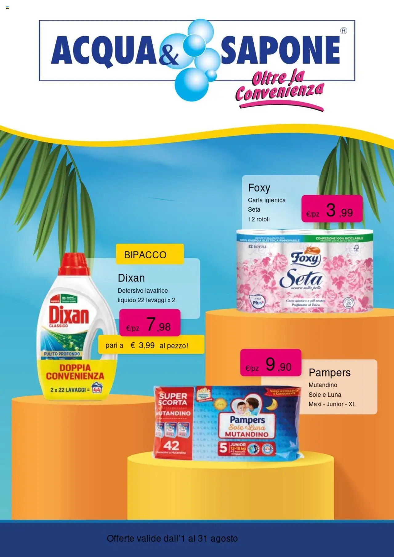 Acqua e Sapone Agosto catalogo - pagina 1 - valido dal 01/08/2025